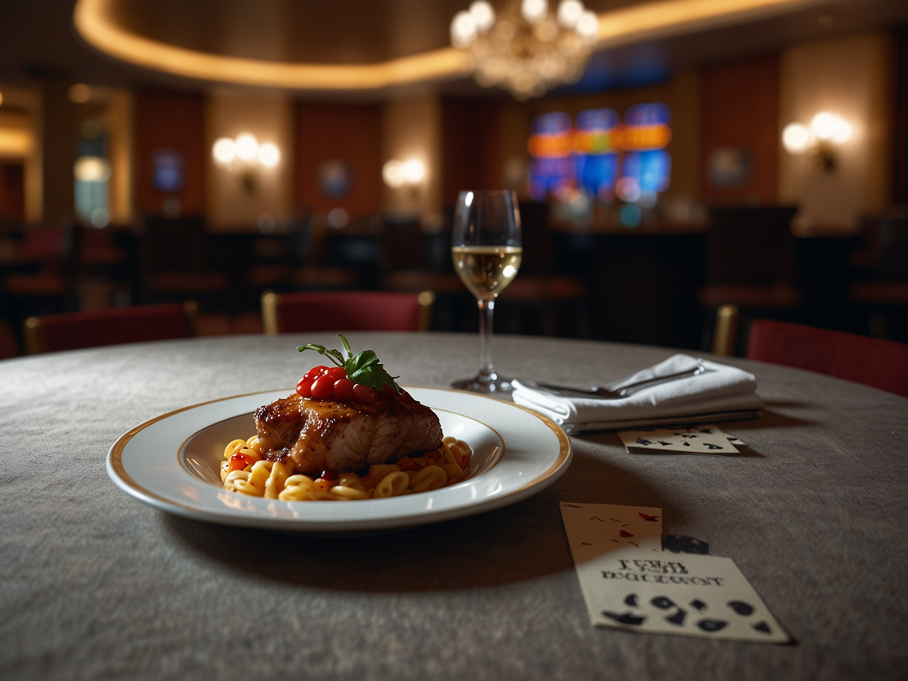 Dining and gaming package promotion